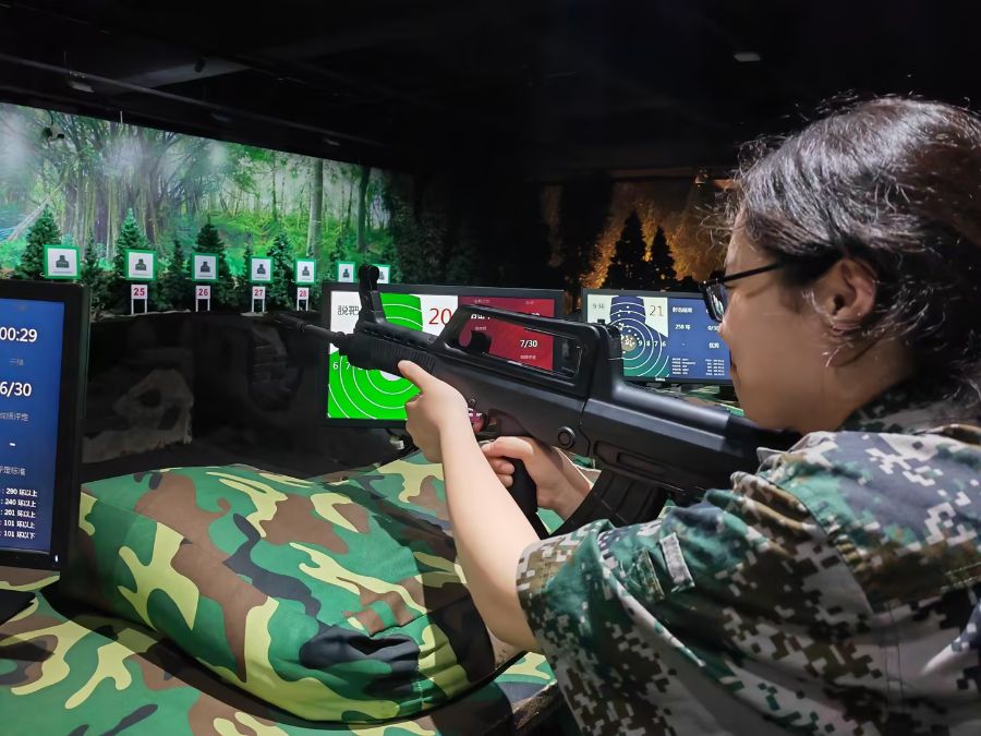 军训篇——“军事天地”轻武器射击活动 - - 中职易班 学生互动社区
